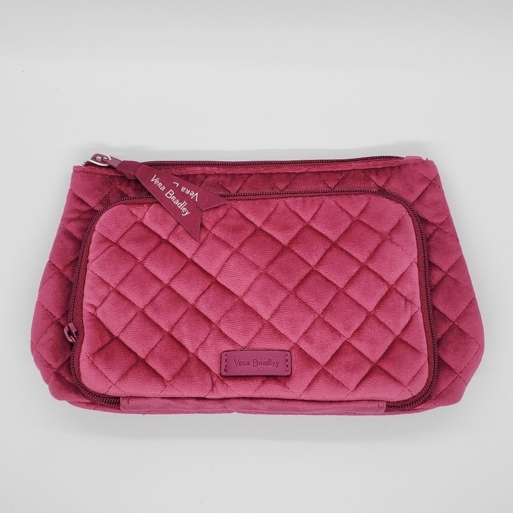 Vera Bradley Velvet Compact Organizer Bag - Picture 2 of 3